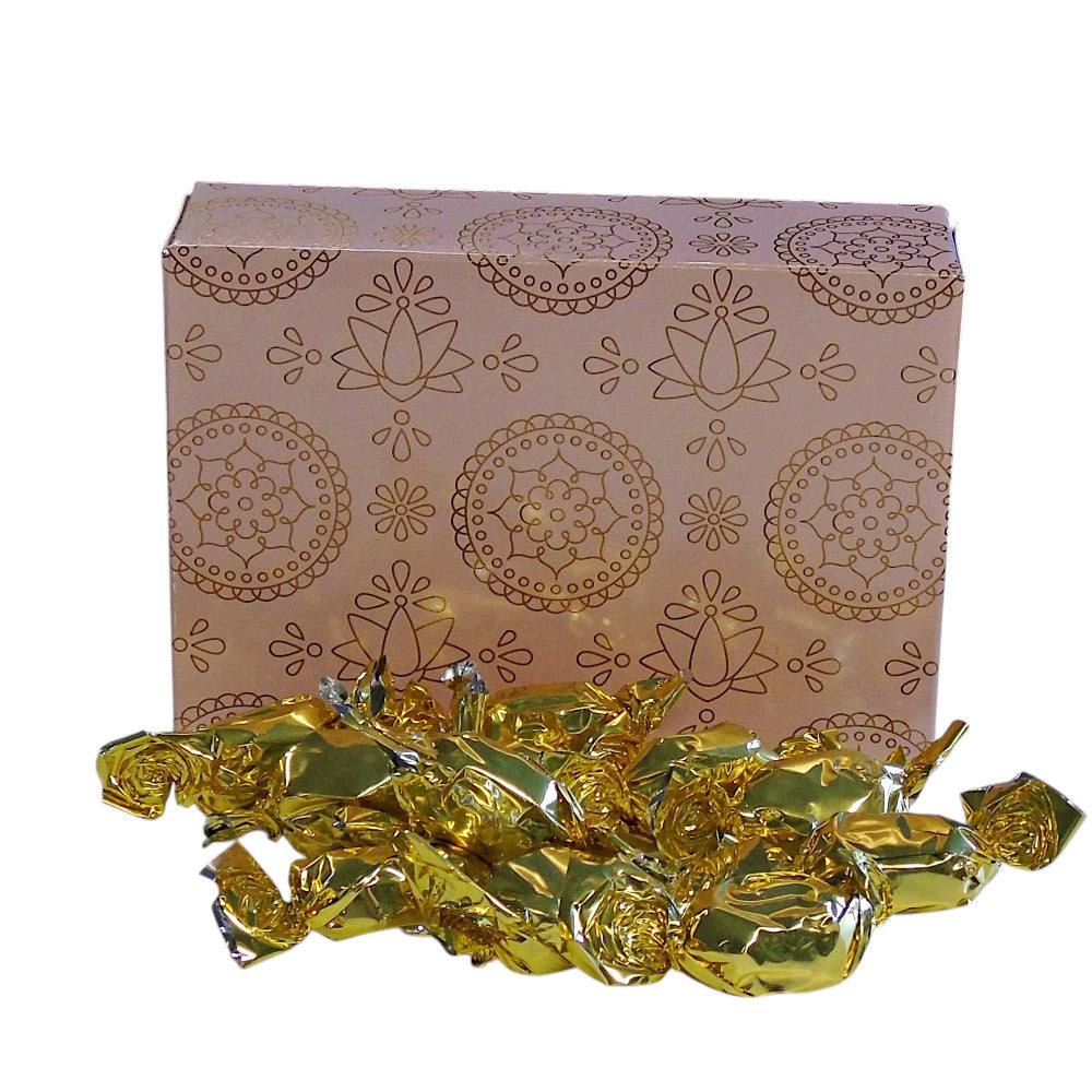 250g Rectangular Patterned Box of Buchanan Butterscotch