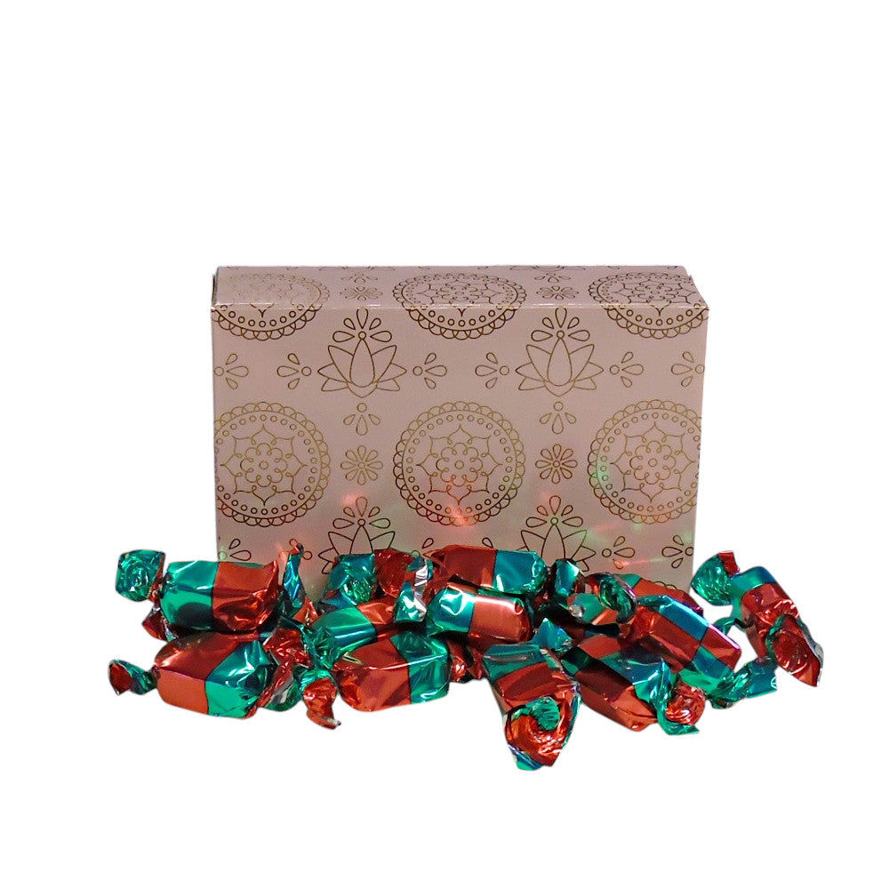 250g Rectangular Patterned Box of Buchanan Chocolate Italian Creams