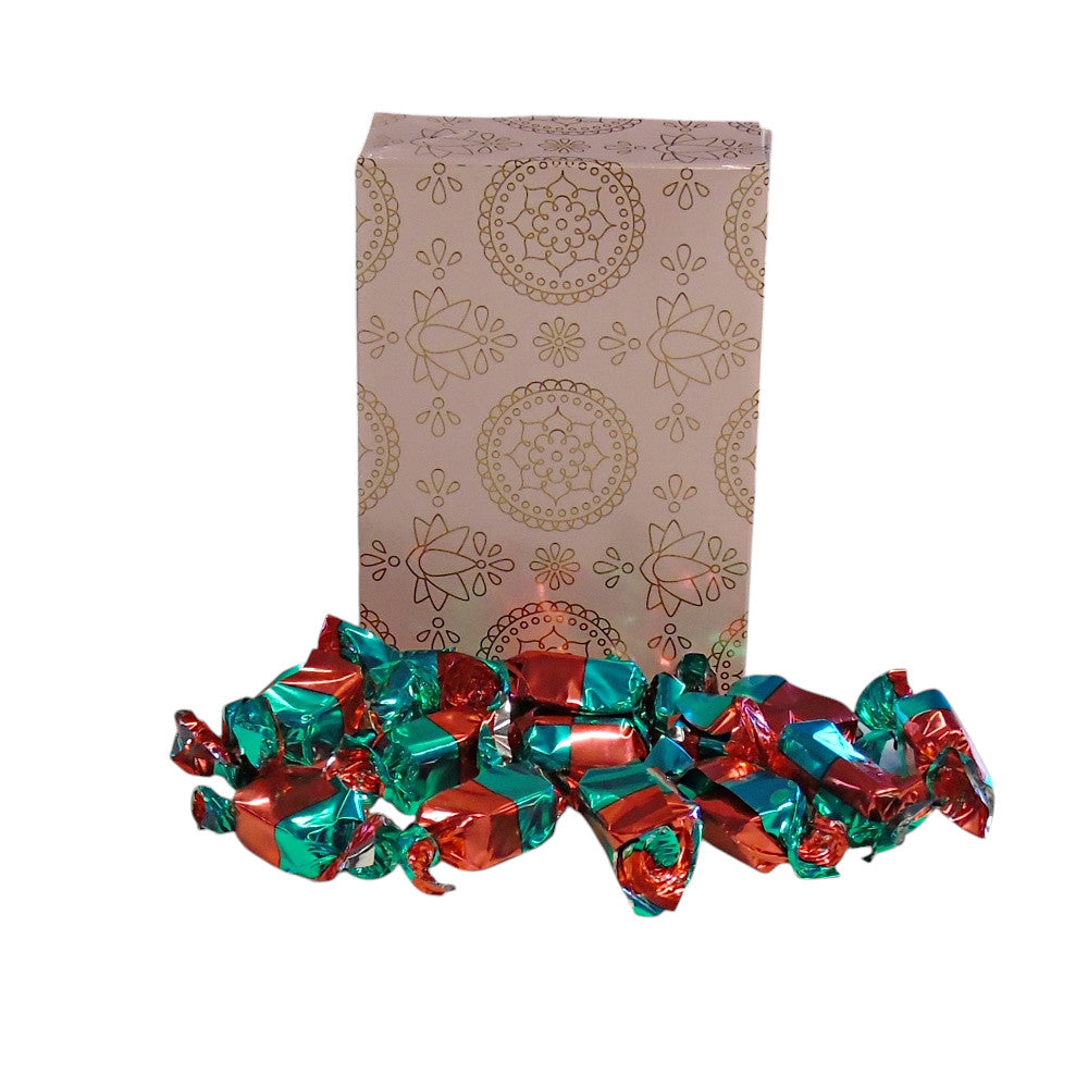 250g Rectangular Patterned Box of Buchanan Chocolate Italian Creams