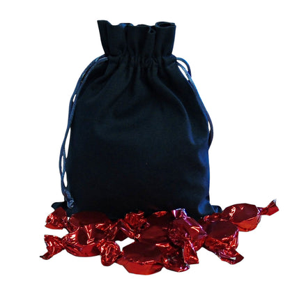 250g Cotton Bag of Buchanan Raspberry Caramel Toffee