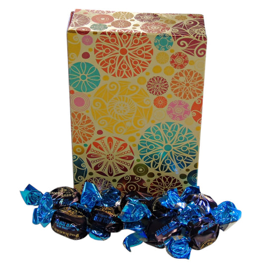 250g Rectangular Patterned Box of Buchanans Butter Toffee