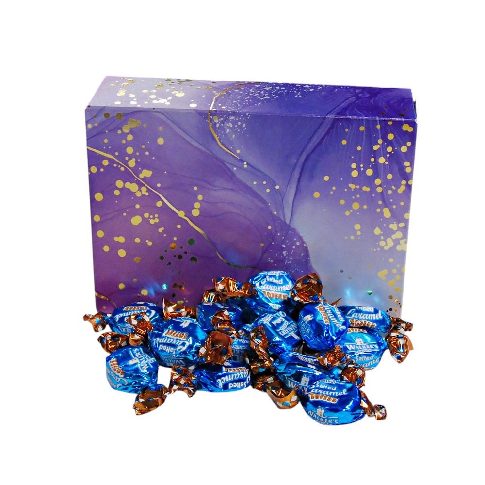 350g Rectangular Box of Walkers Salted Caramel Toffee