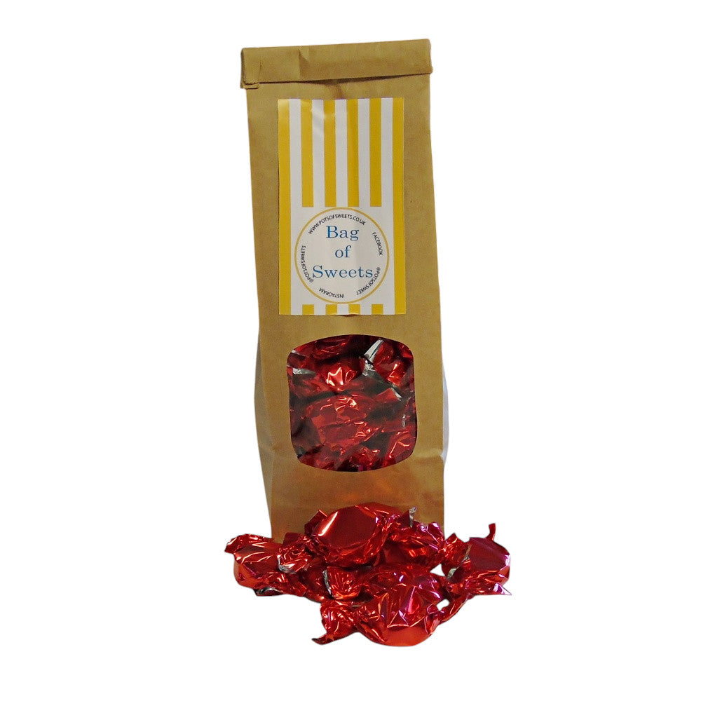 300g Bag of Buchanan Raspberry Caramel Toffee