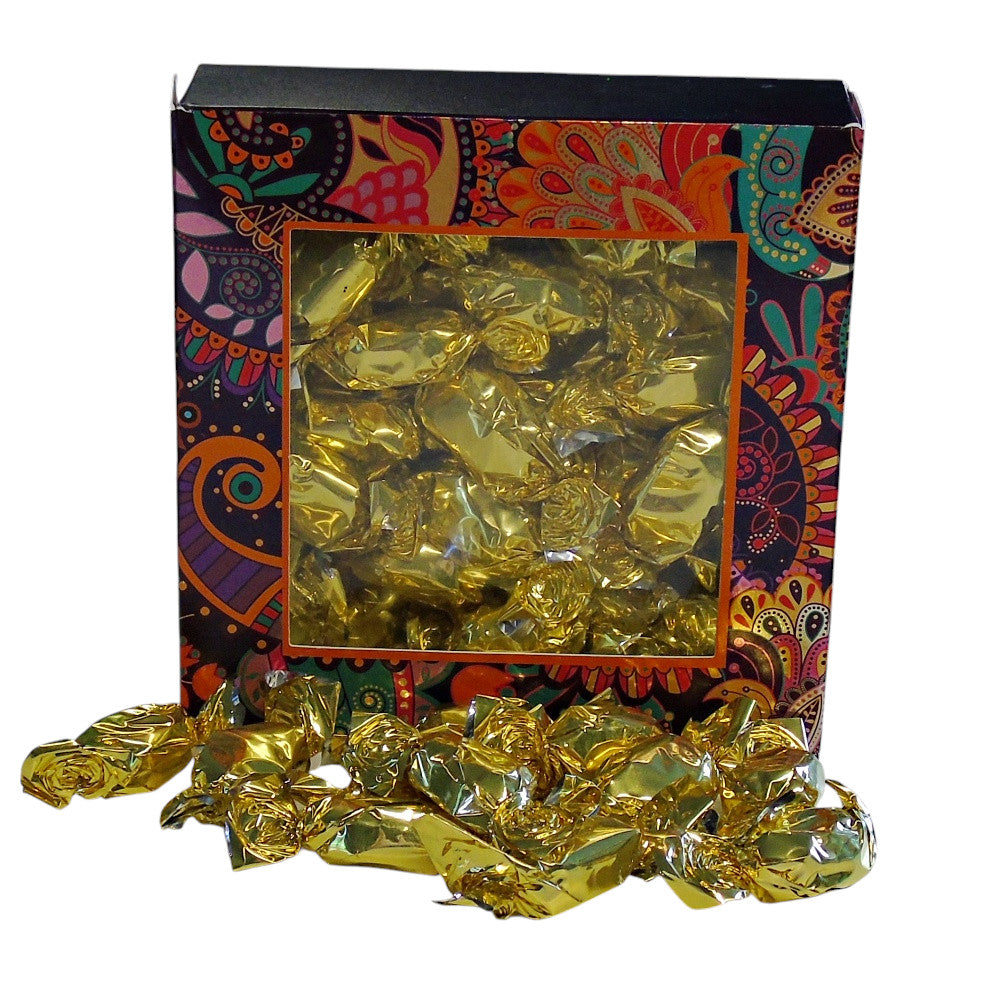 300g Square Window Patterned Box of Buchanan Butterscotch