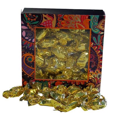 300g Square Window Patterned Box of Buchanan Butterscotch