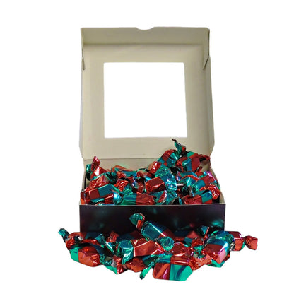 300g Square Window Patterned Box of Buchanan Chocolate Italian Creams