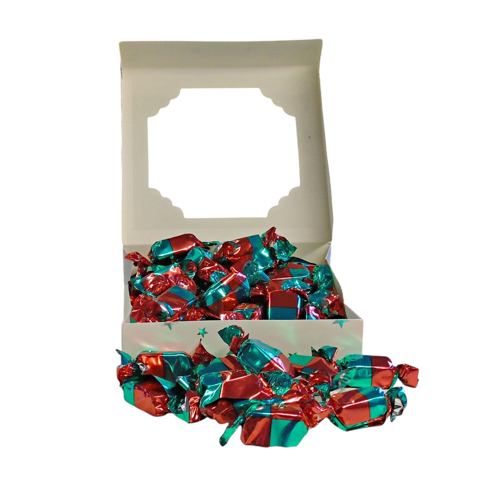 300g Square Window Patterned Box of Buchanan Chocolate Italian Creams