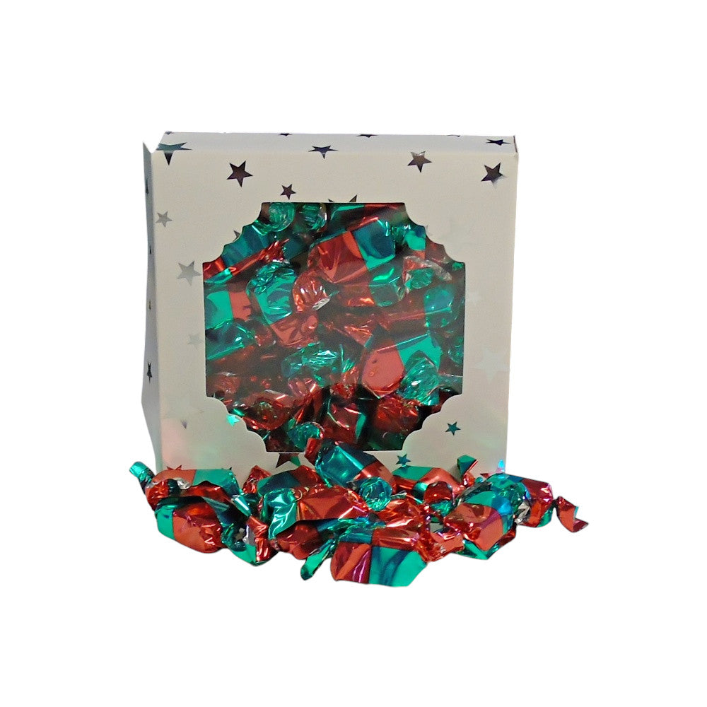 300g Square Window Patterned Box of Buchanan Chocolate Italian Creams