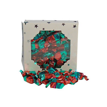 300g Square Window Patterned Box of Buchanan Chocolate Italian Creams