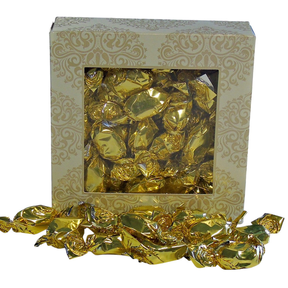 300g Square Window Patterned Box of Buchanan Butterscotch