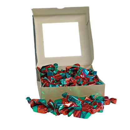 300g Square Window Patterned Box of Buchanan Chocolate Italian Creams