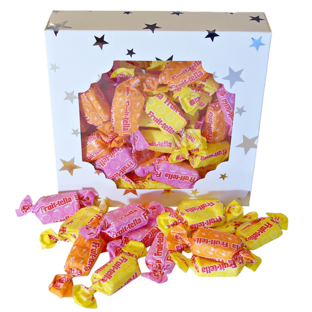 300g Square Window Pattern Box of Fruitella Juicy Fruit Chews