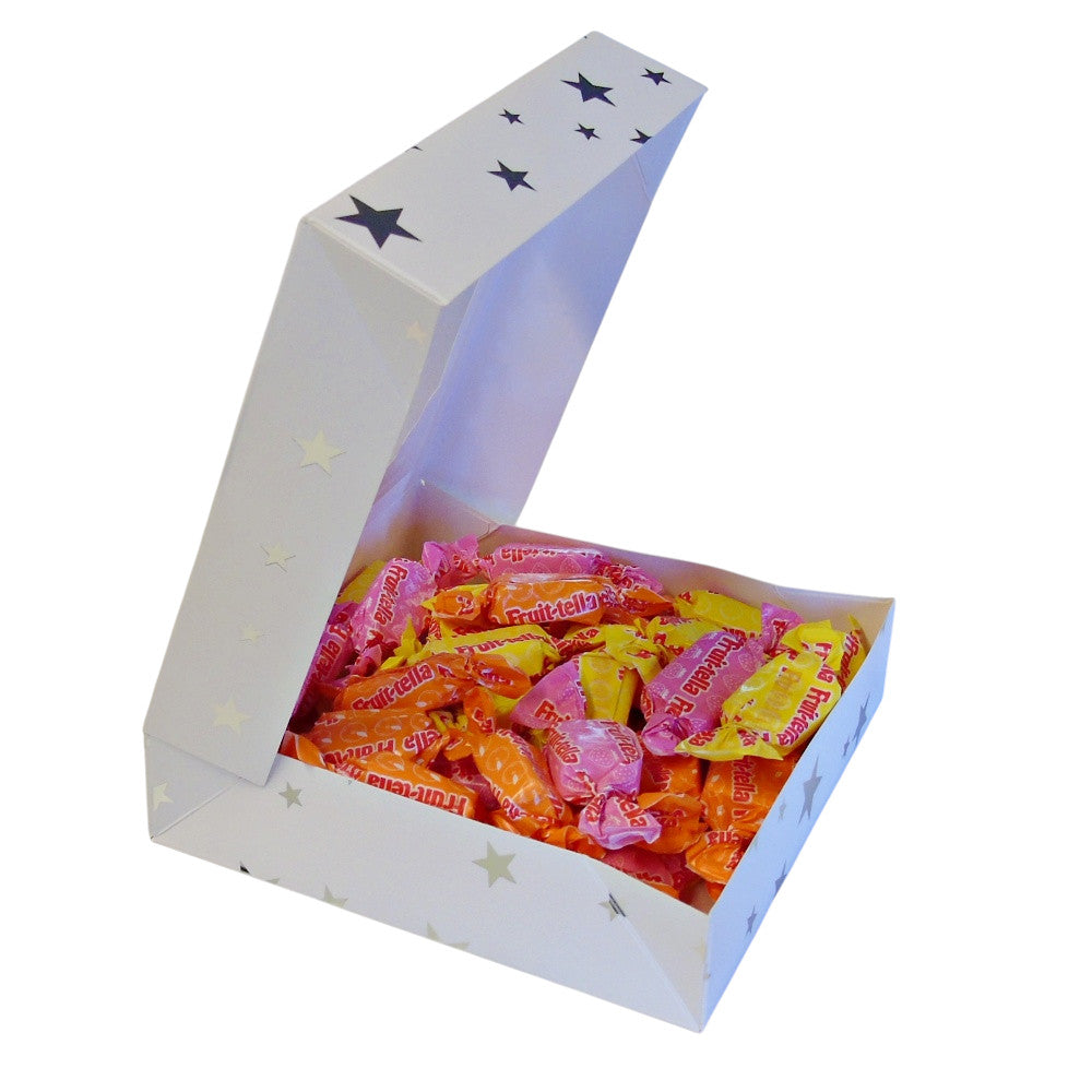 300g Square Window Star Pattern Box of Fruitella Juicy Fruit Chews