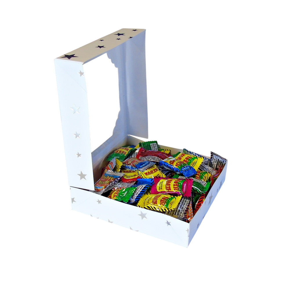 300g Square Window Pattern Box of Toxic Waste and Nuclear Waste Super Sour Sweet Mix
