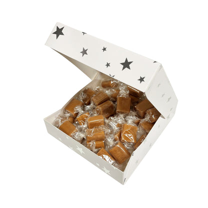 300g Square Star Patterned Box of Bristows Fudge