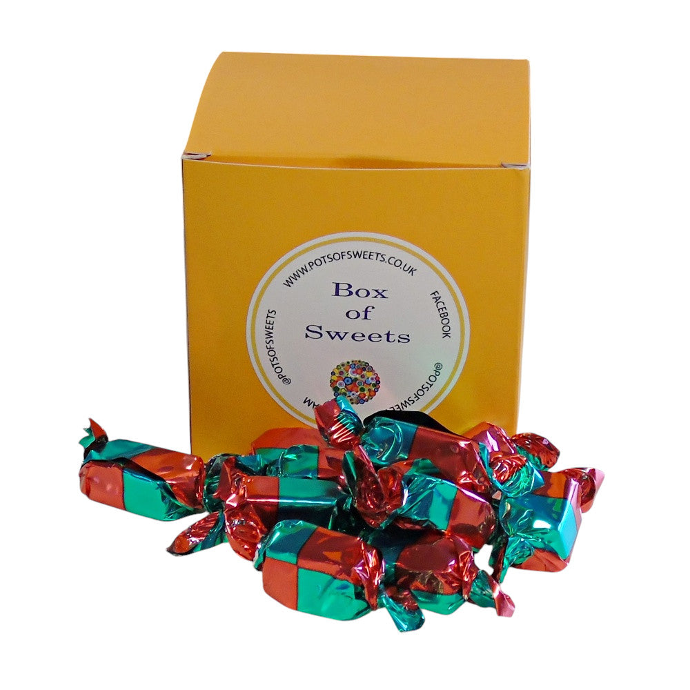 300g Square Coloured Box of Buchanan Chocolate Italian Creams