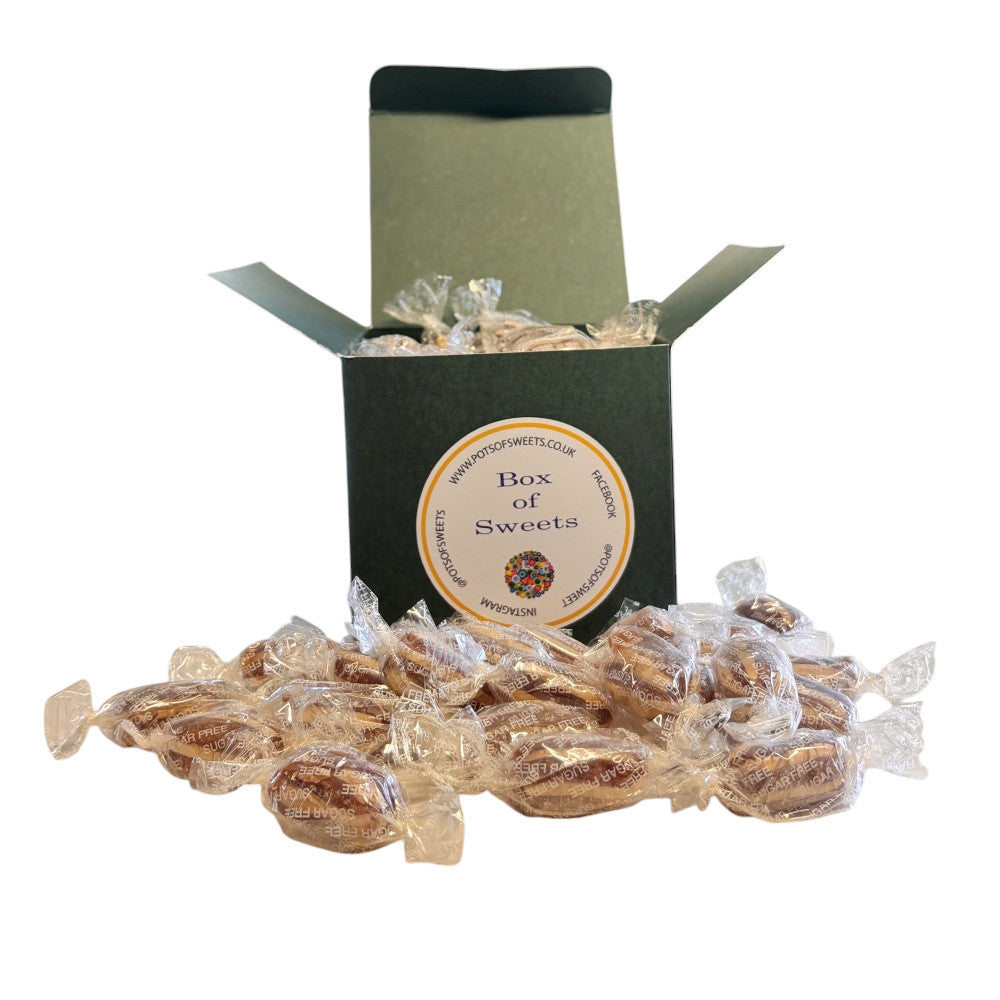 300g Square Box of Sugar Free Mint Humbugs