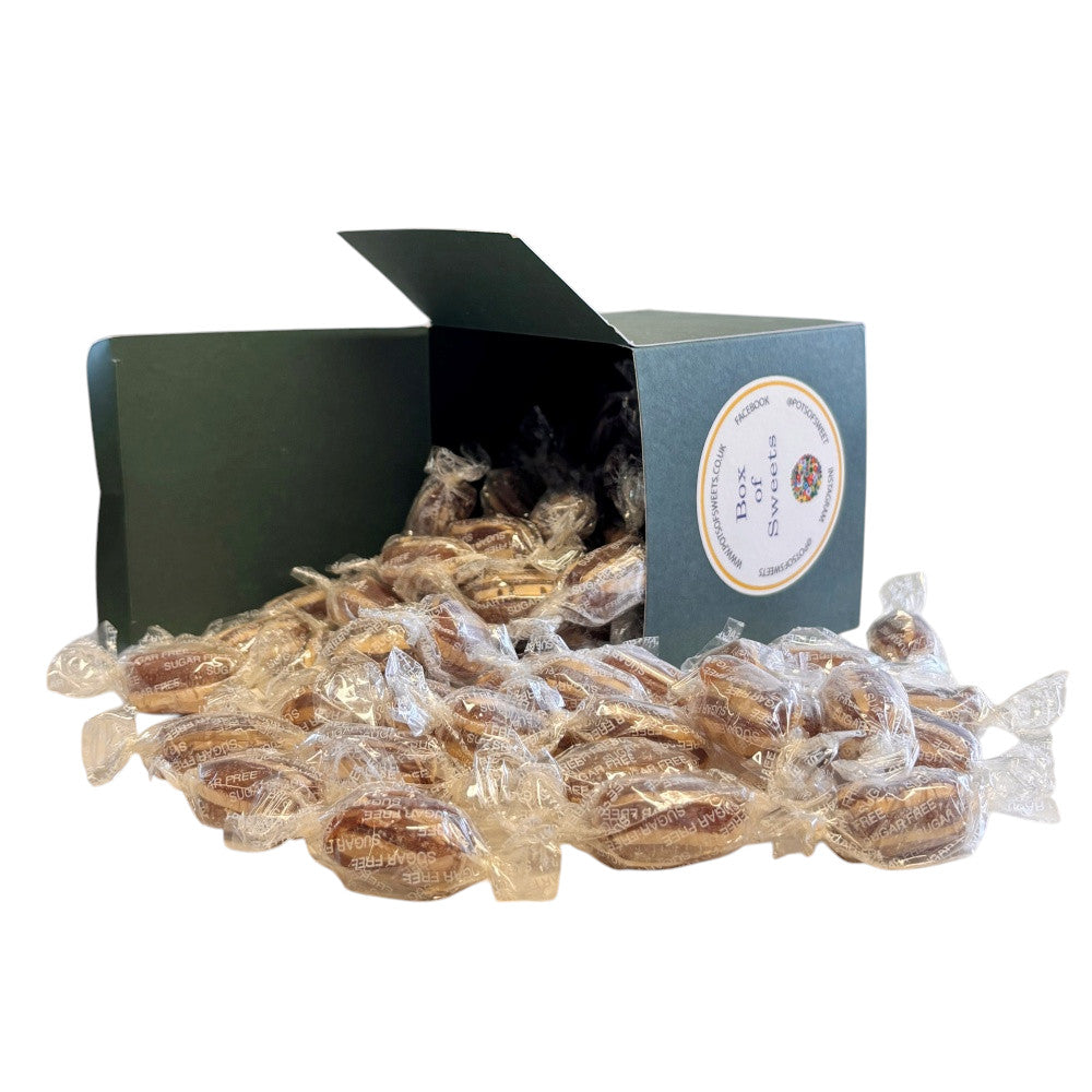 300g Square Box of Sugar Free Mint Humbugs