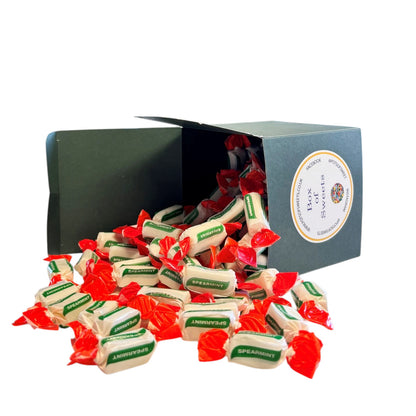 300g Square Box of Sugar Free Spearmint Chews