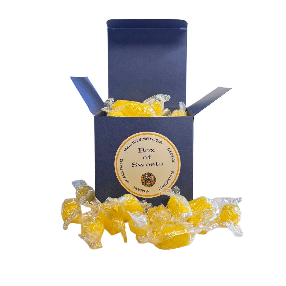 300g Square Box of Sugar Free Sherbet Lemons