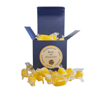 300g Square Box of Sugar Free Sherbet Lemons