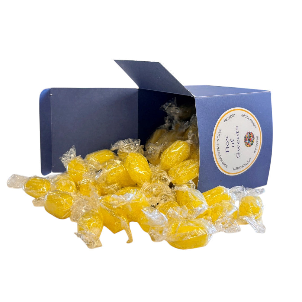 300g Square Box of Sugar Free Sherbet Lemons