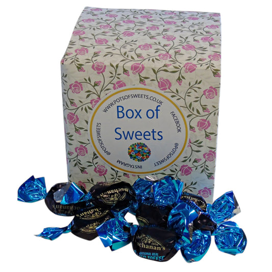 300g Flower Pattern Box of Buchanans Butter Toffee