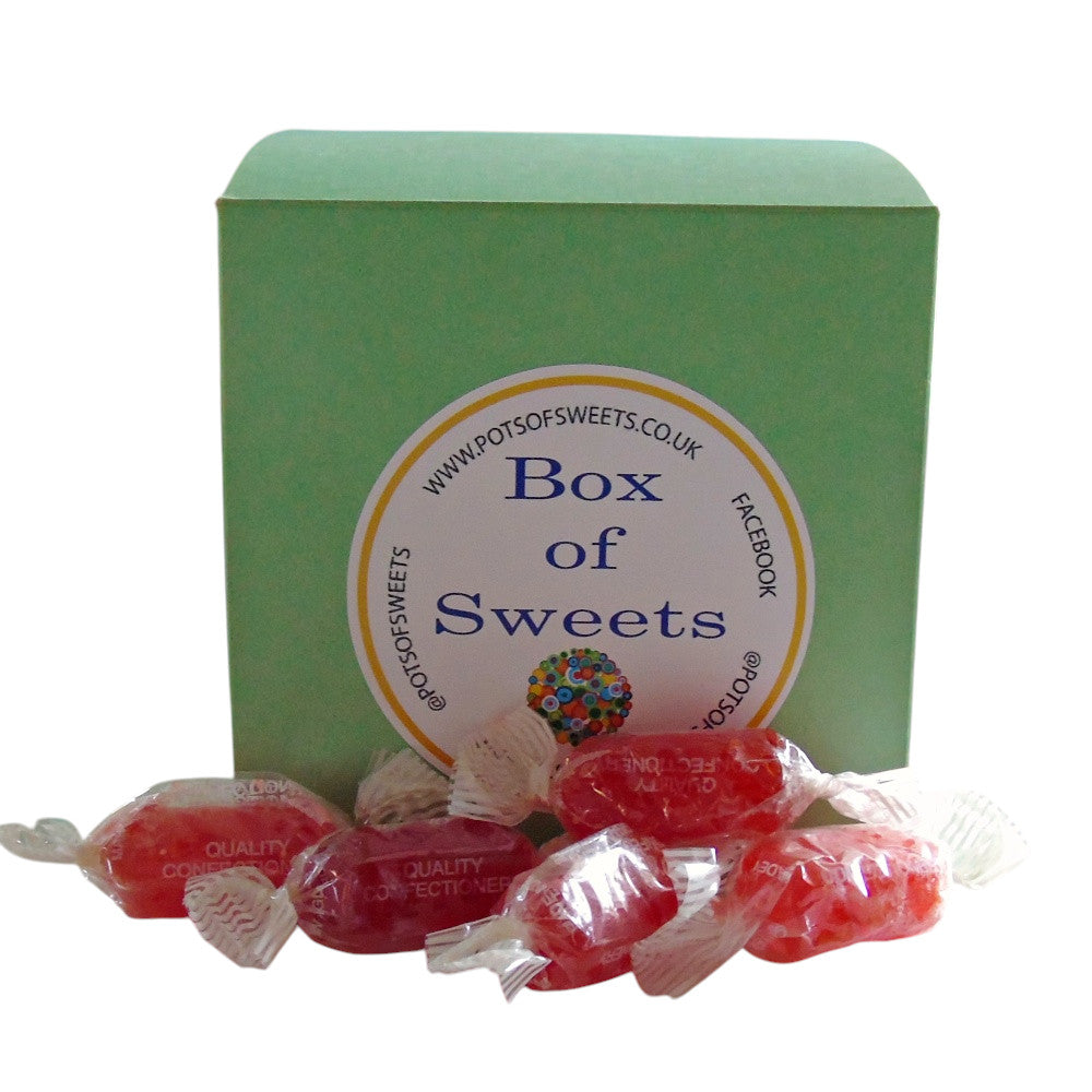 300g Coloured Square Box of Aniseed Twists