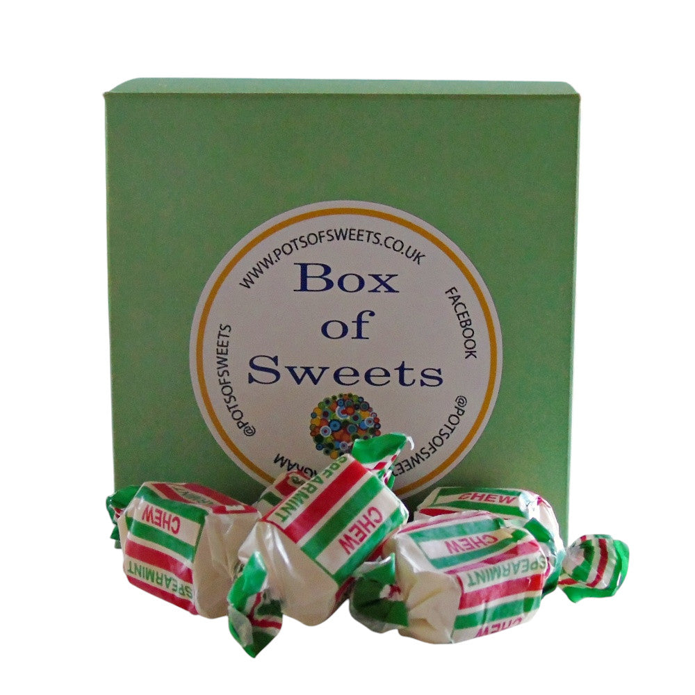 300g Square Box of Spearmint Chews