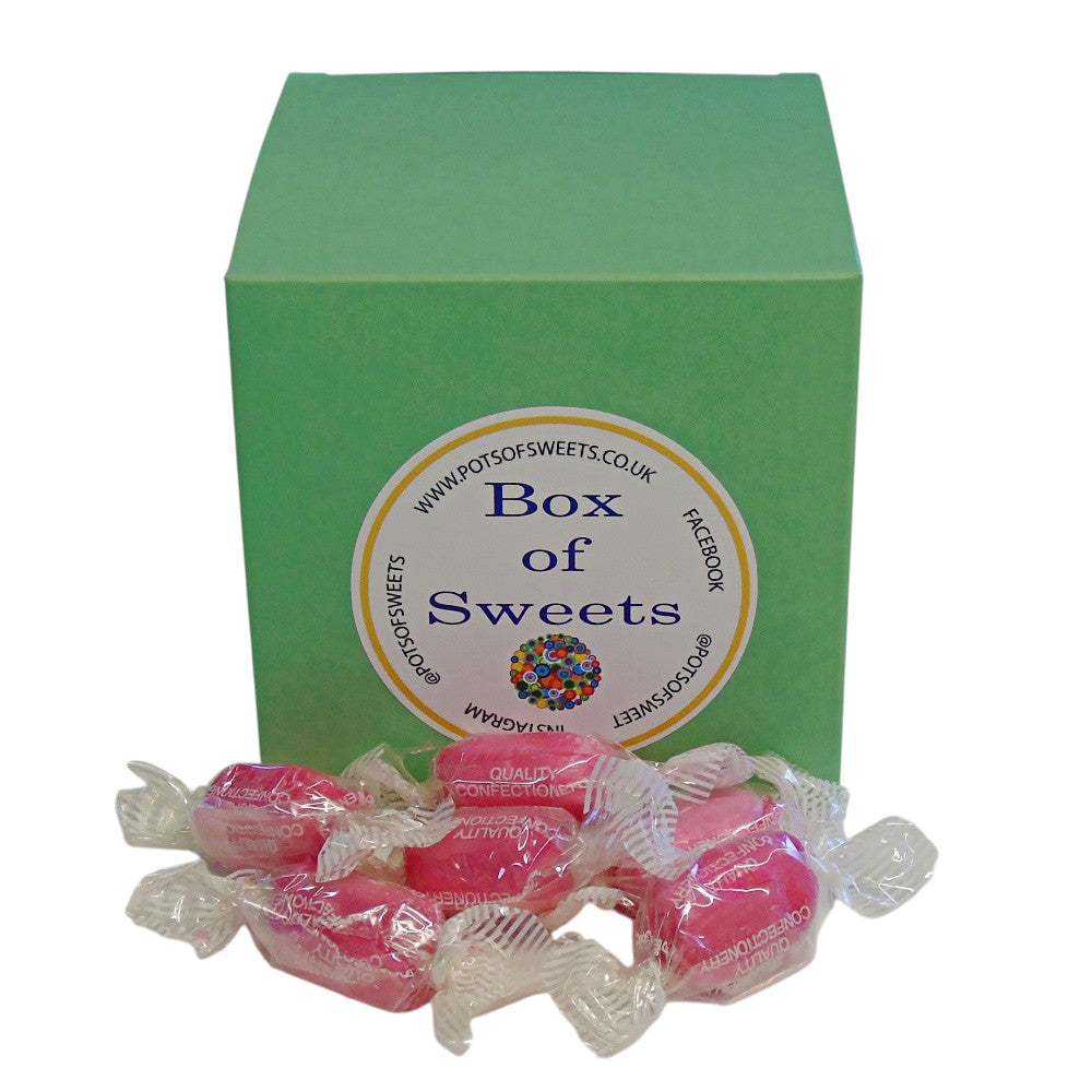 300g Square Box of Strawberry Sherbets Sweets