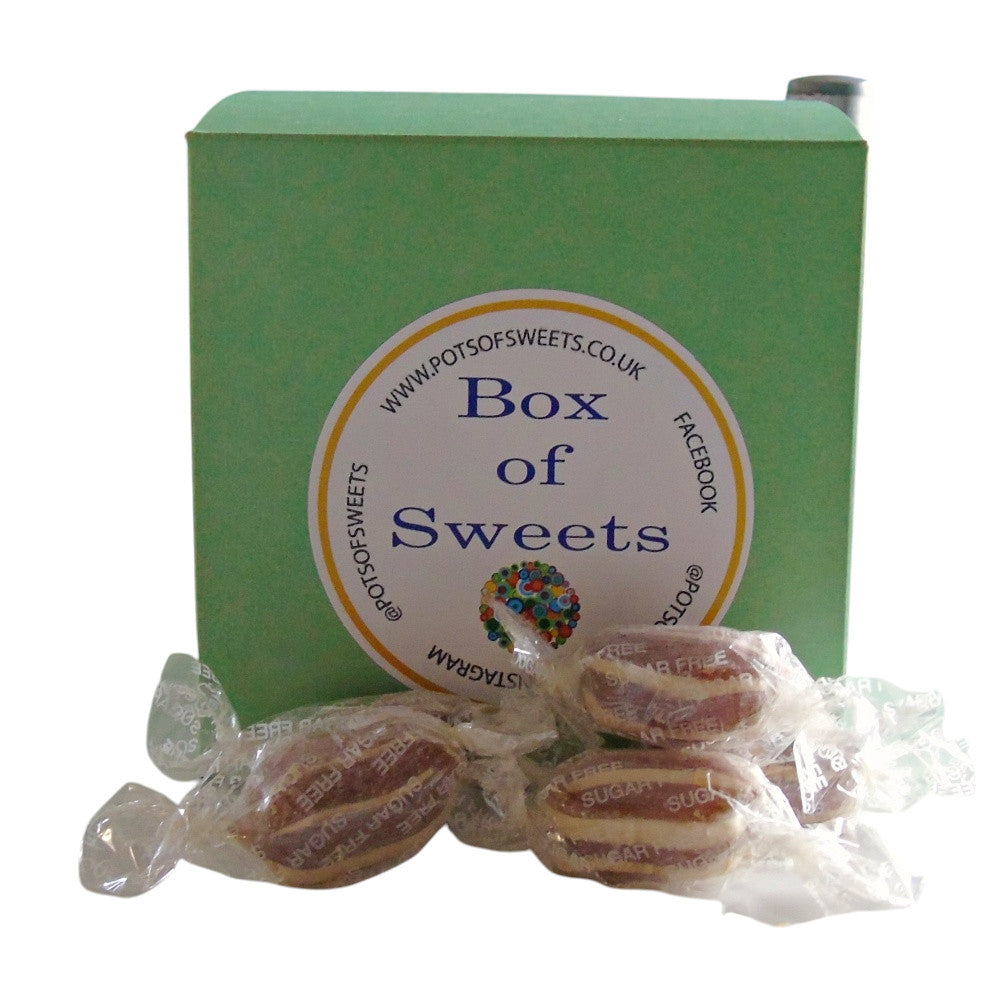 300g Square Box of Sugar Free Mint Humbugs