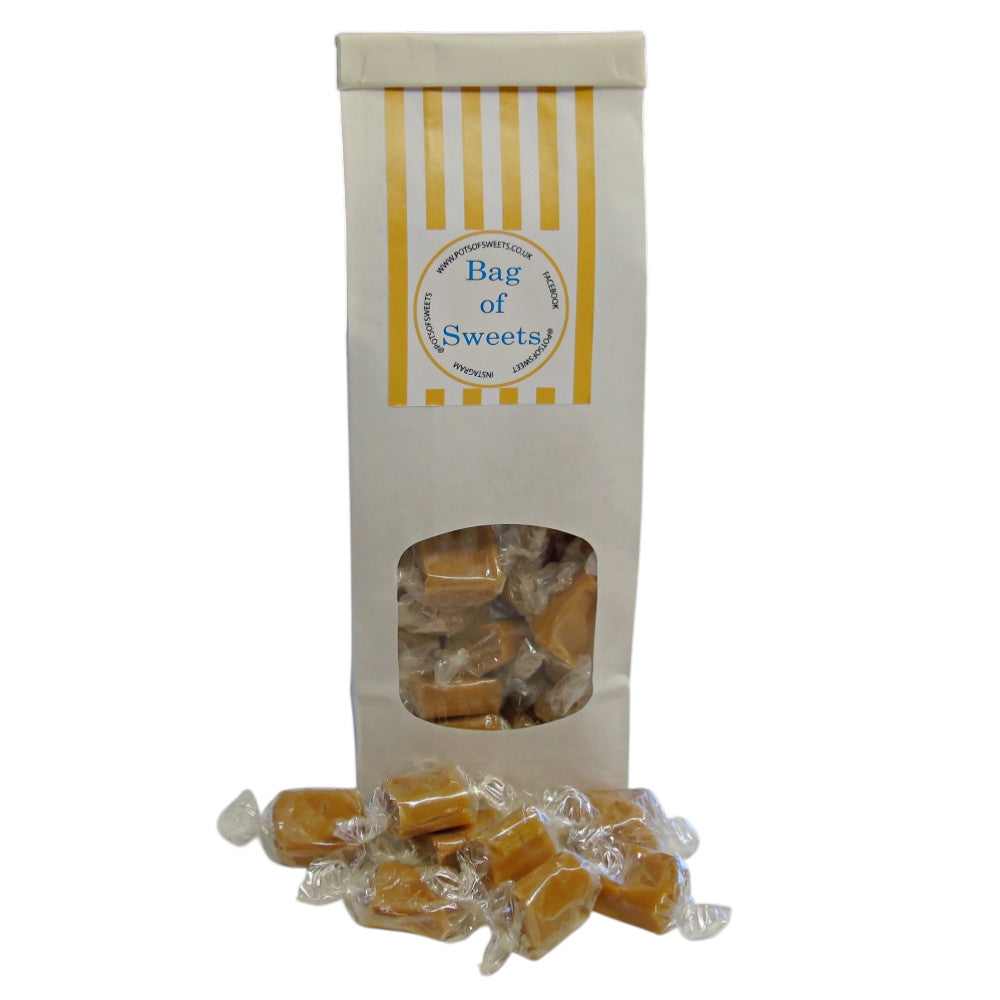 300g Bag of Bristows Salted Caramel Fudge