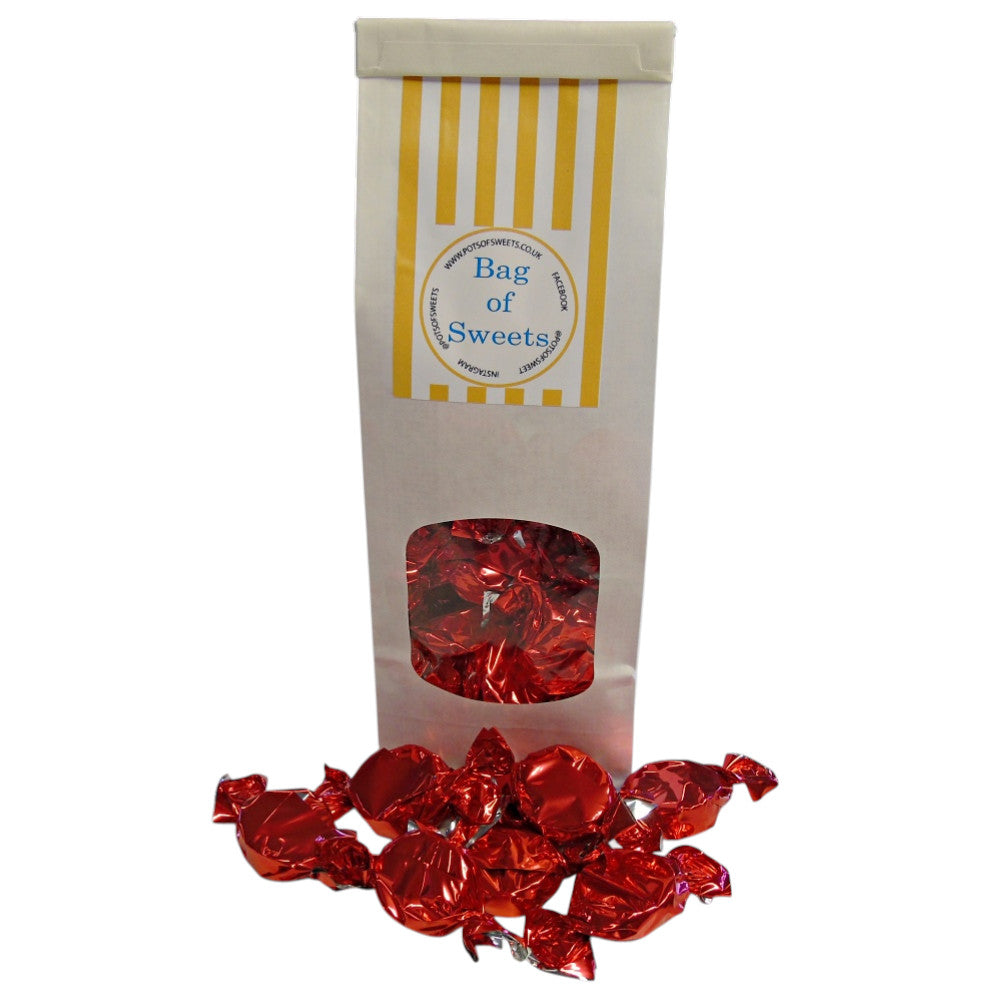 300g Bag of Buchanan Raspberry Caramel Toffee