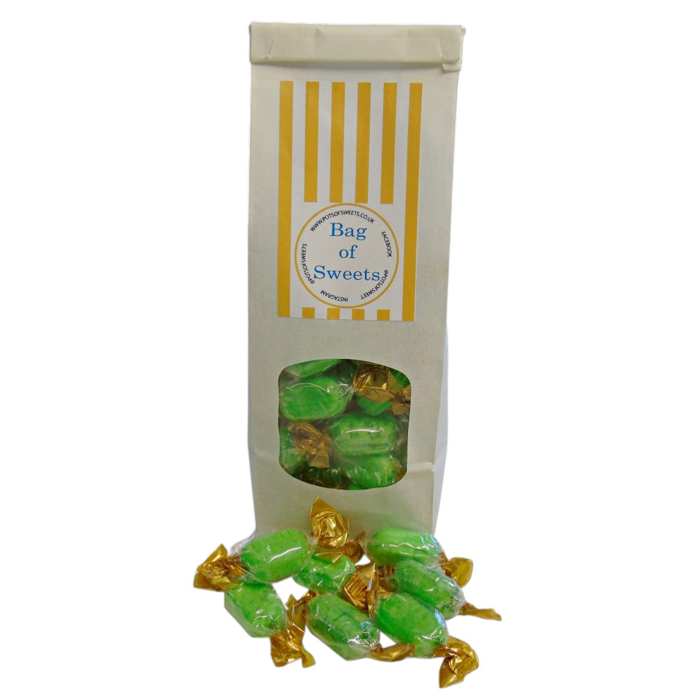 300g Bag of Hard Boiled Chocolate Limes Sweets