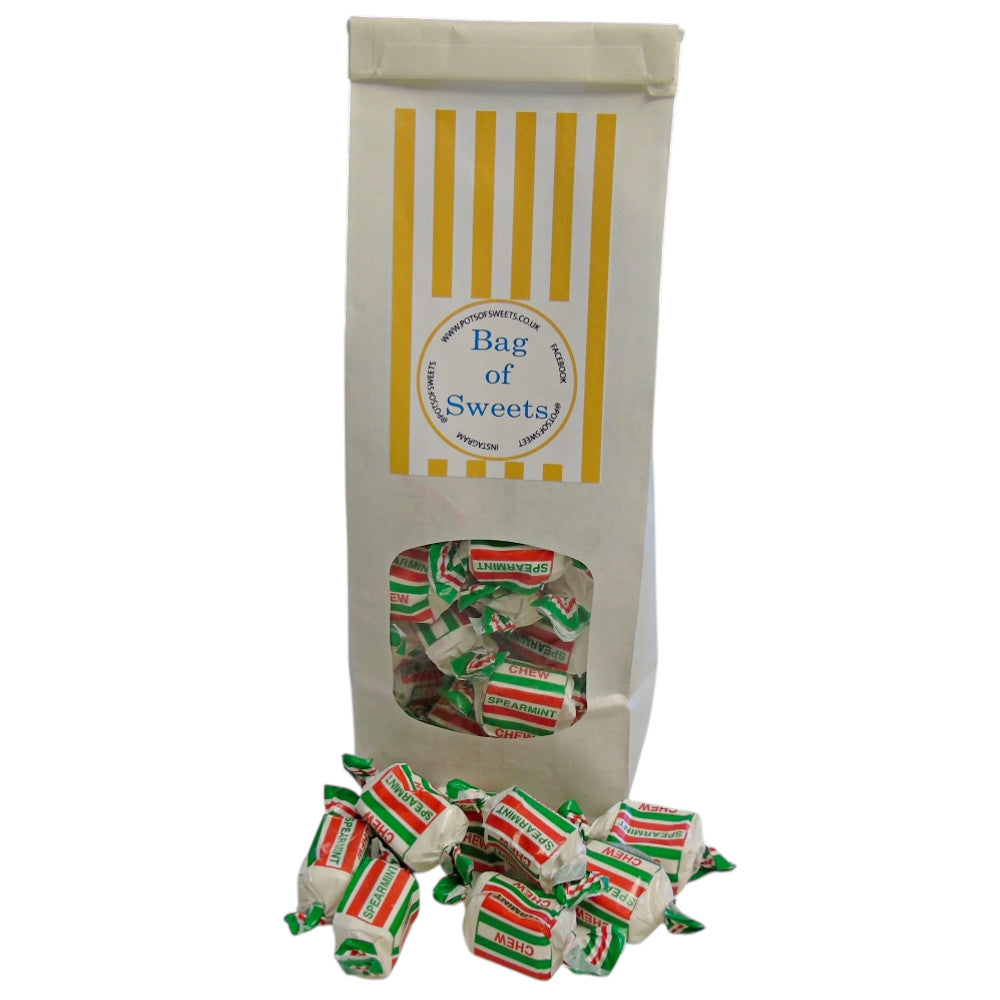 300g Bag of Spearmint Chews Mint Chews
