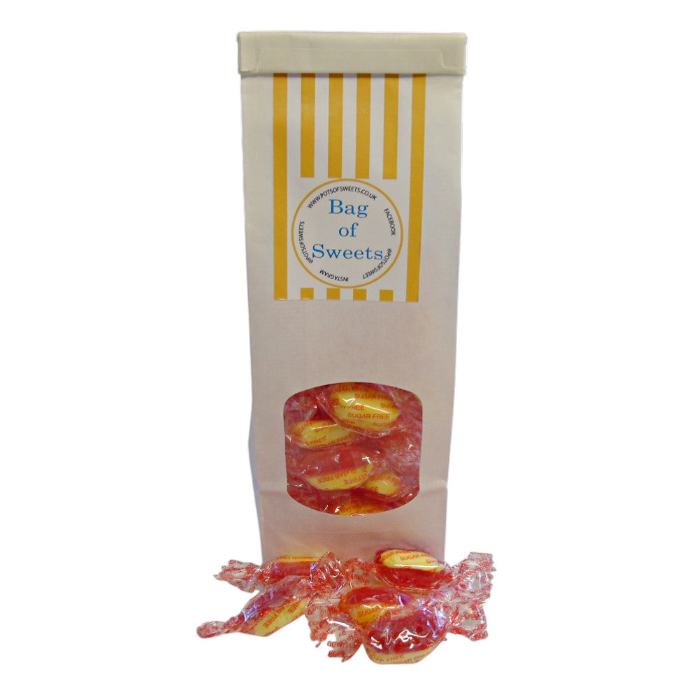 300-g-Beutel Stockleys zuckerfreier Rhabarber und Vanillesoße