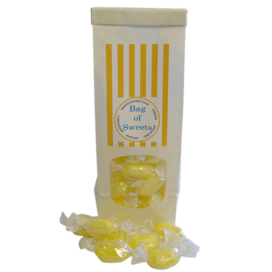 300g Bag of Individually Stockleys Wrapped Sherbet Lemon Sweets