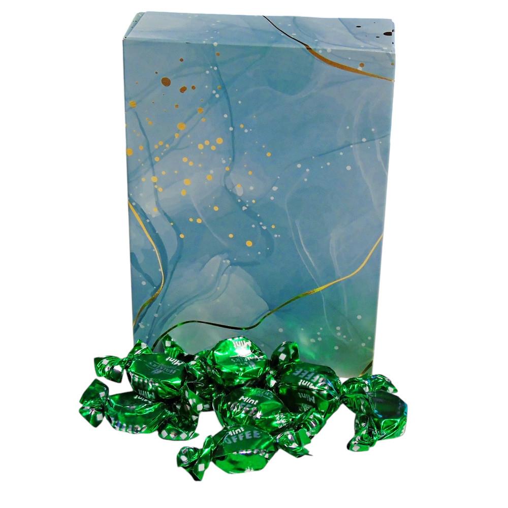 350g Rectangular Box of Walkers Mint Toffee