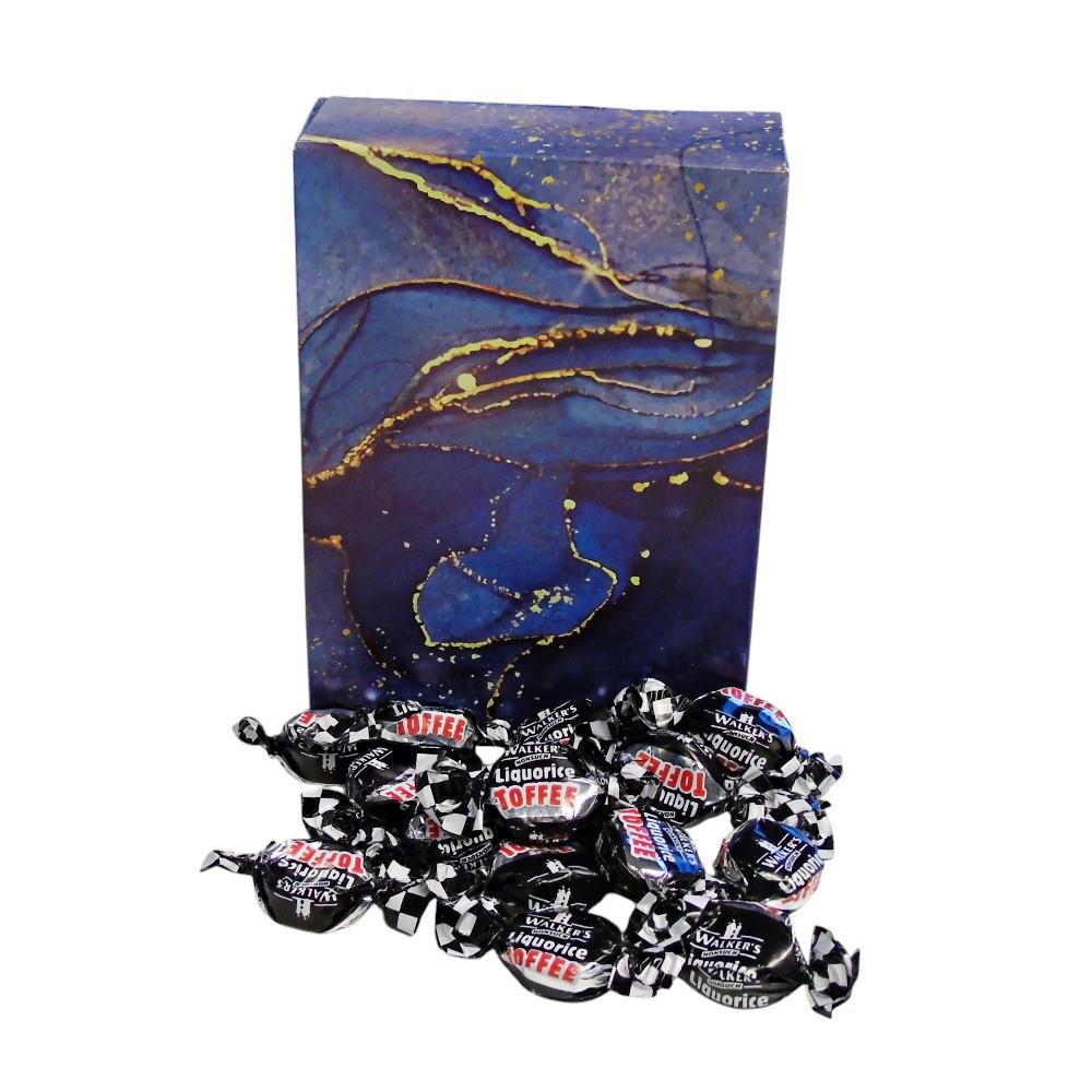 350g Rectangular Box of Walkers Liquorice Toffee