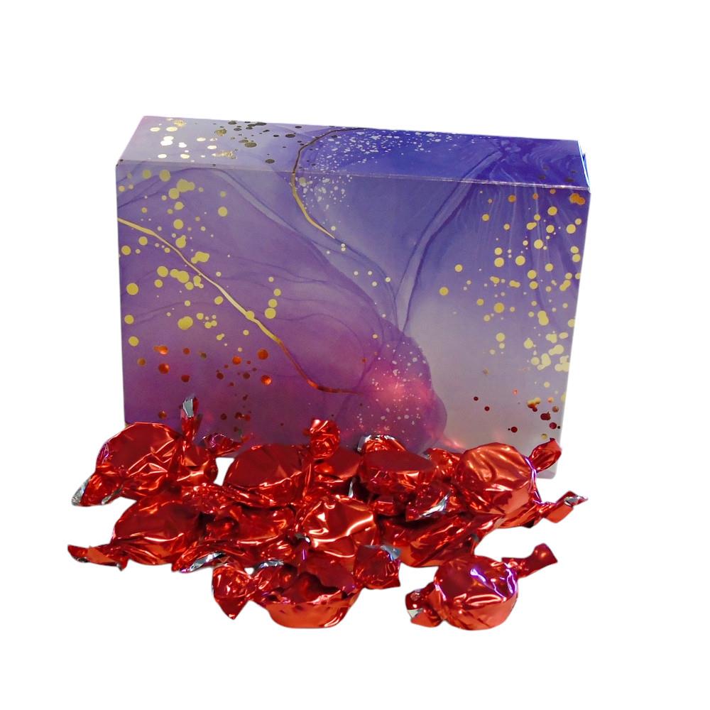 350g Rectangular Box of Buchanans Raspberry Caramel Toffee