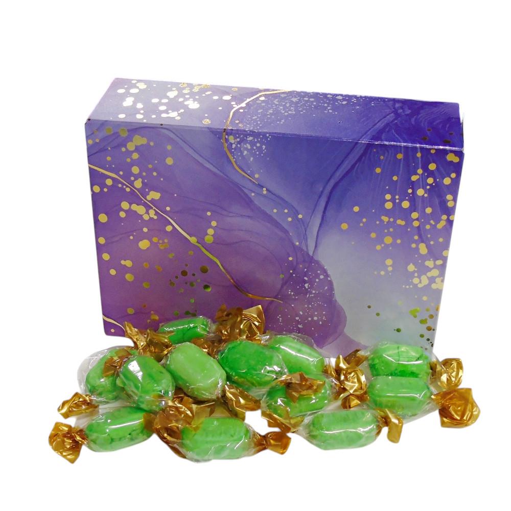 350g Rectangular Box of Hard Boiled Chocolate Limes Sweets