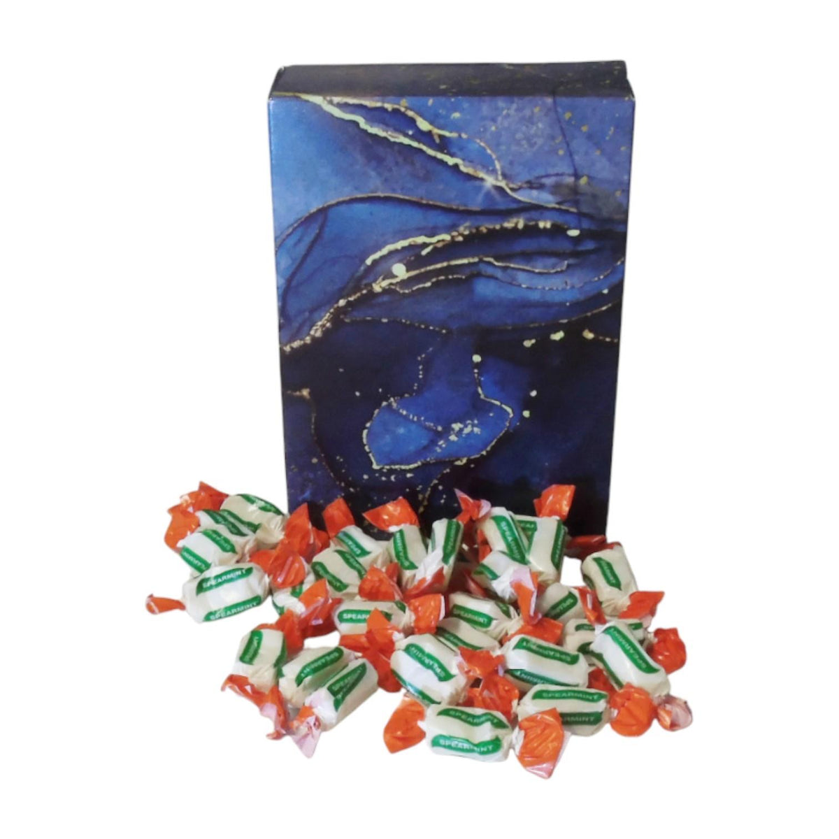 350g Rectangular Box of Sugar Free Spearmint Chews