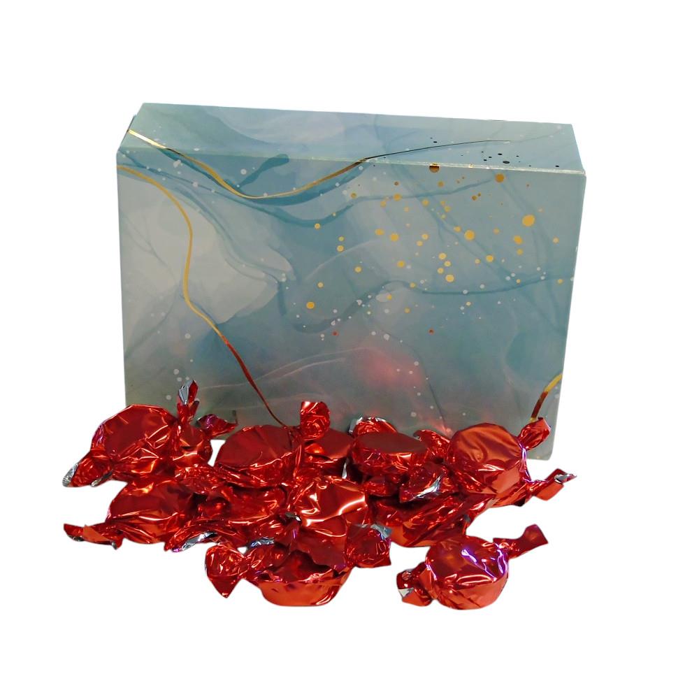 350g Rectangular Box of Buchanans Raspberry Caramel Toffee