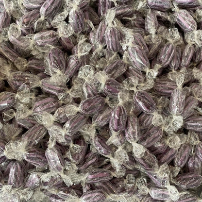 350g Rectangular Patterned Box of Sugar Free Blackcurrant and Liquorice