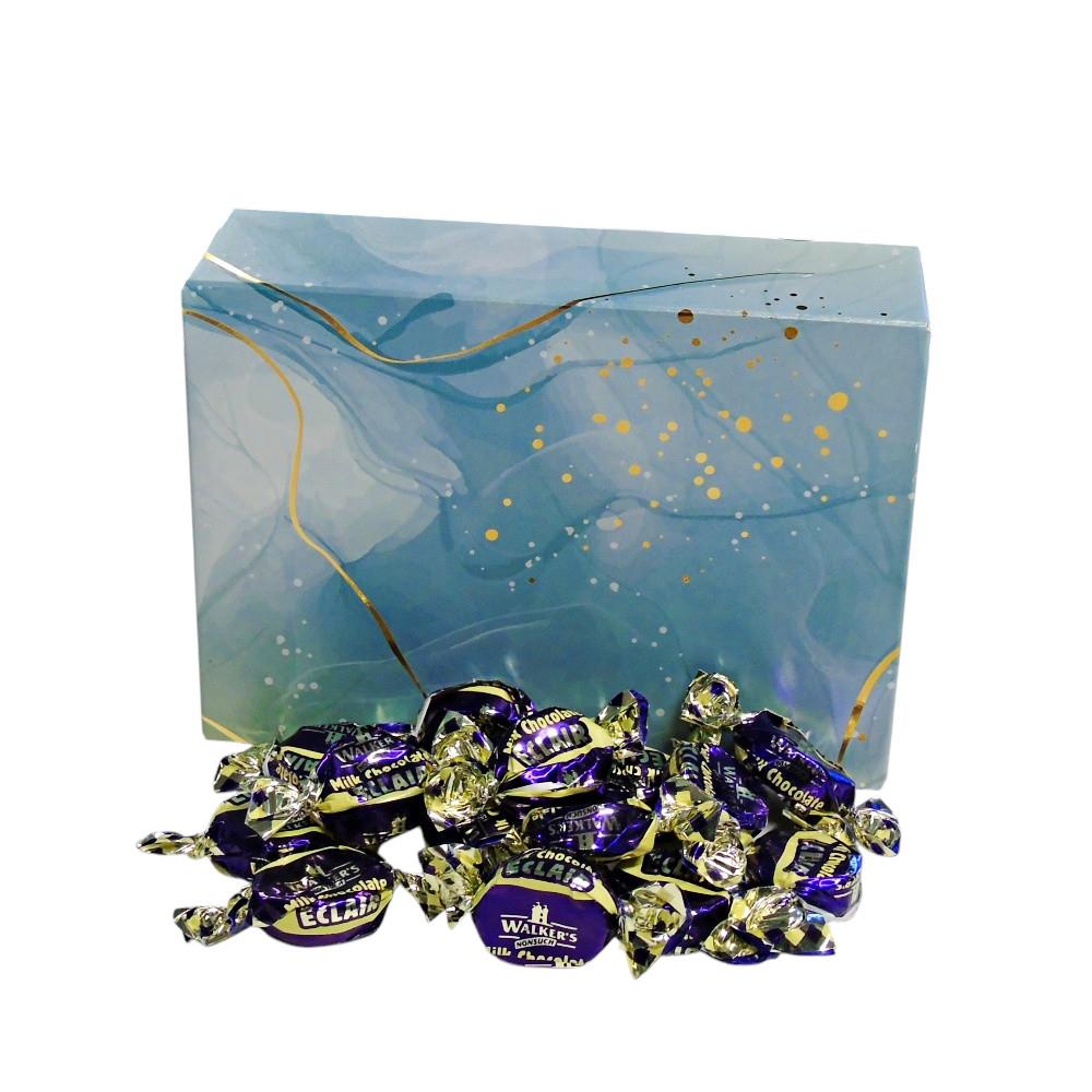 350g Rectangular Box of Walkers Milk Chocolate Eclairs