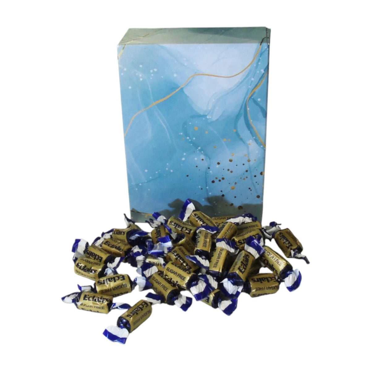 350g Rectangular Box of Sugar Free Chocolate Eclairs