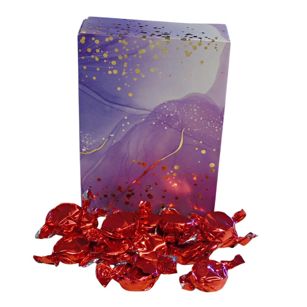 350g Rectangular Box of Buchanans Raspberry Caramel Toffee
