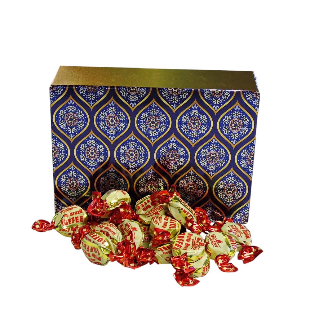 350g Rectangular Box of Walkers Nutty Brazil Toffee