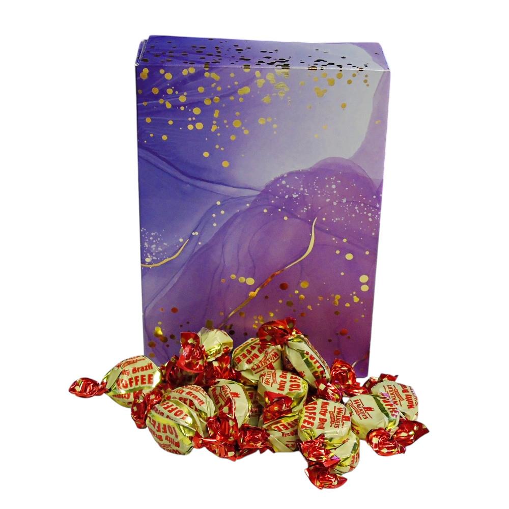 350g Rectangular Box of Walkers Nutty Brazil Toffee