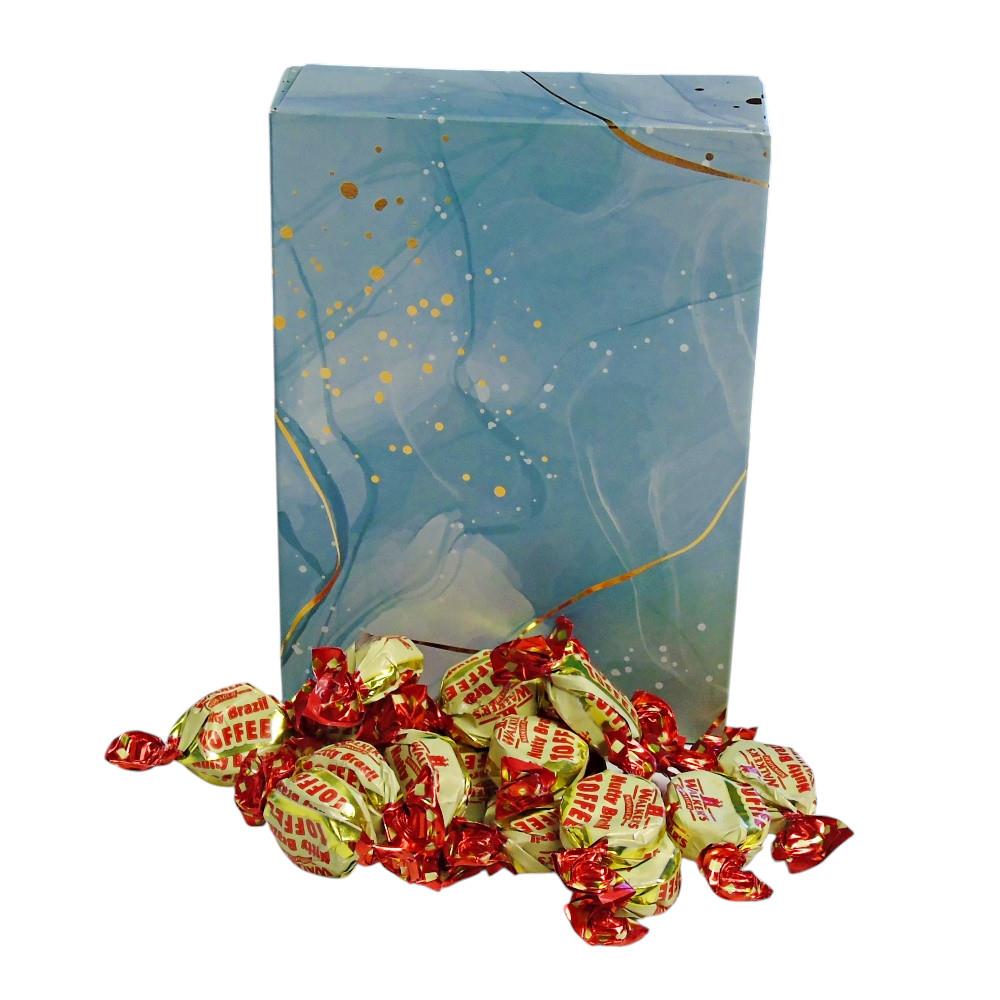 350g Rectangular Box of Walkers Nutty Brazil Toffee